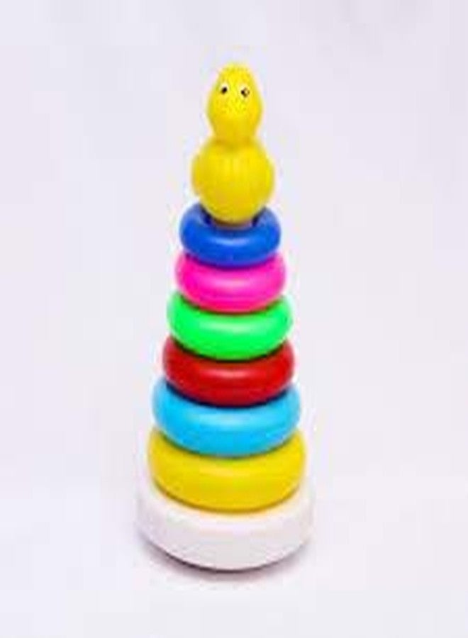 HARPATI 6 Pcs Duck Rings Stacking Baby Toys for Kids, - Image 1