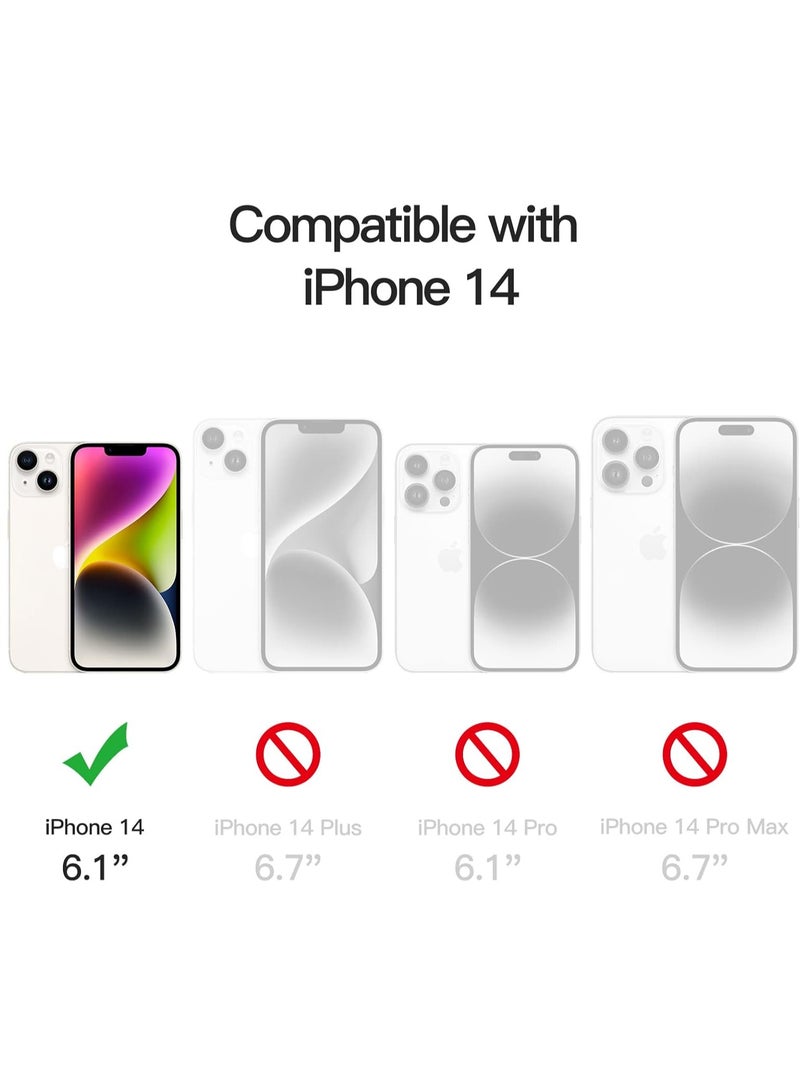 general Case for iPhone 14 Plus 6.7 inch Shock Absorption Cover Anti Scratch Clear Back TPU PC - Image 4