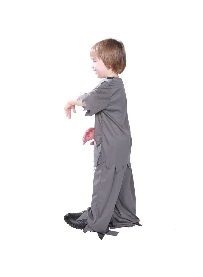 EraSpooky Skeleton Bloody Zombie Boy Costume Horror Halloween Kids Fancy Dress Outfit (Small) - Image 4