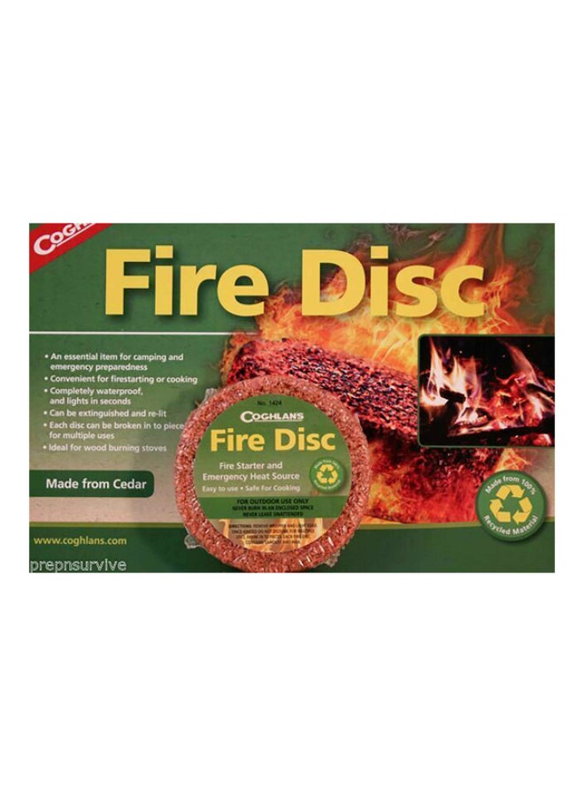 COGHLANS Emergency Heat Fire Disc Brown 3.5oz 1424 - Image 3