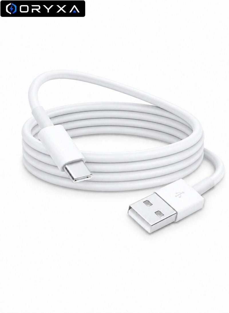 ORYXA iPhone Charger Cable 1M [MFi Certified] Lightning Cable 2.4A Fast Charging Lightning Cord Compatible with iPhone 14/14 Pro/14 Plus/14 Pro Max, 13/12/11/XS/X/8/7 Plus/6S, iPad Pro - Image 1