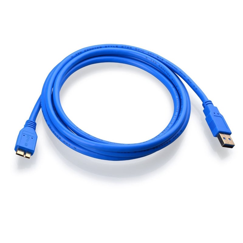 Omnihil 3.0 High Speed USB Cable Compatible with ASUS MB168B 15.6" WXGA 1366x768 USB Portable Monitor - Image 2
