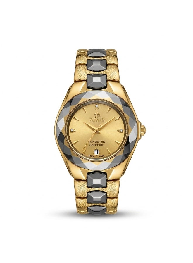 swistar Men Original ceramic sapphire glass watch