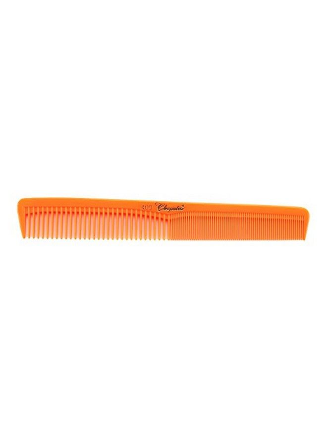 Krest Cleopatra 7 inchAll Purpose Barber Comb. Flat Back Styler Comb. Numbered ruler Comb. Neon Orange. 12Pack  - Image 5