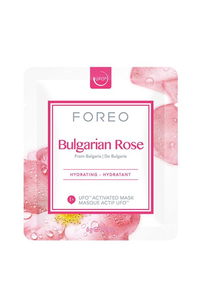 FOREO UFO Activated Mask Treatment for Anti-Aging, Bulgarian Rose, 0.21 Ounce (Pack of 6) - Image 2