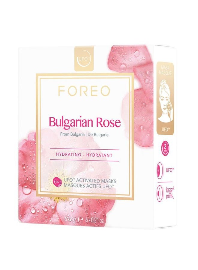 FOREO UFO Activated Mask Treatment for Anti-Aging, Bulgarian Rose, 0.21 Ounce (Pack of 6) - Image 1