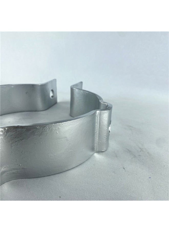 Hanging Wire Hoop Manufacturers Supply Hoop Communication Hot Galvanized Cable Pole Single And Double Hanging Wire Semi-circular Hoop Card-Specification:—50*5*190  - Image 2