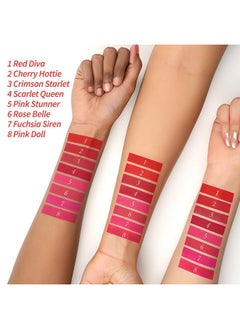MyGlamm Ultimatte Long Stay Matte Liquid Lipstick - Plum Beauty (Burgundy) | Long Lasting Lipsticks For Women With 8Hr Stay | No-Smudge & Waterproof | Intense Colour | Moisturising Formula | 2.5Ml  - Image 5