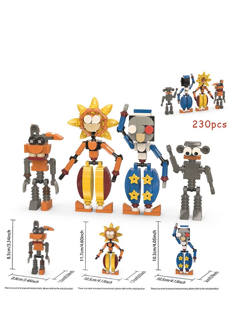 مجموعة مكعبات بناء نموذجية من لعبة Five Nights At Freddy's مكونة من 236 قطعة - Image 1