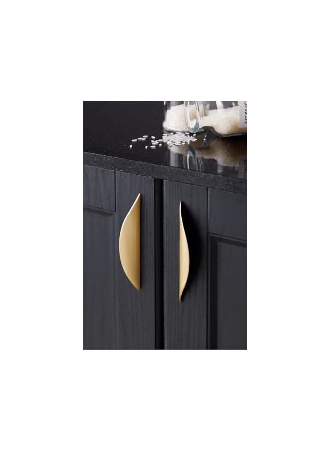 The Bros Cupboard Handles, Gold Drawer Knobs, Drawer Door Cabinet Handles, Furniture Handle with Screws, Kitchen Cabinet Handles, for Wardrobe Door, Cabinet Doors, and Home Decorating(117 mm, 4Pcs) - Image 2