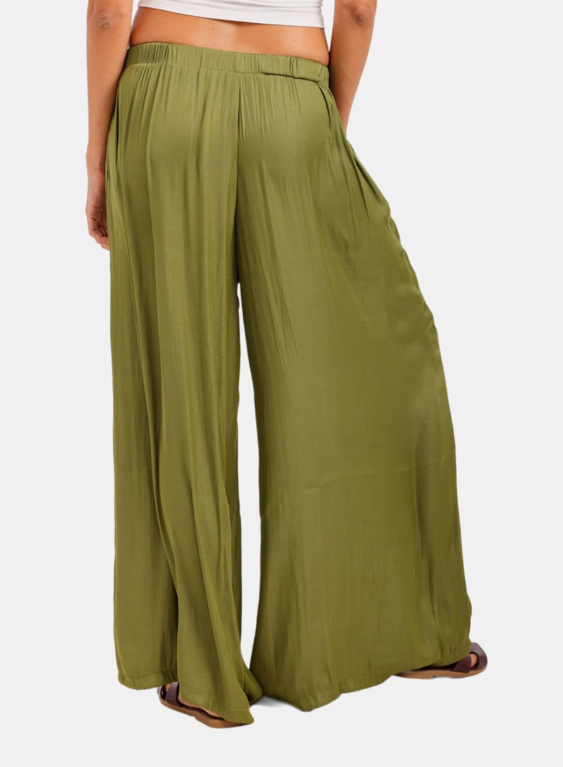 Carina Wide Leg Palazzo Pants - Image 3