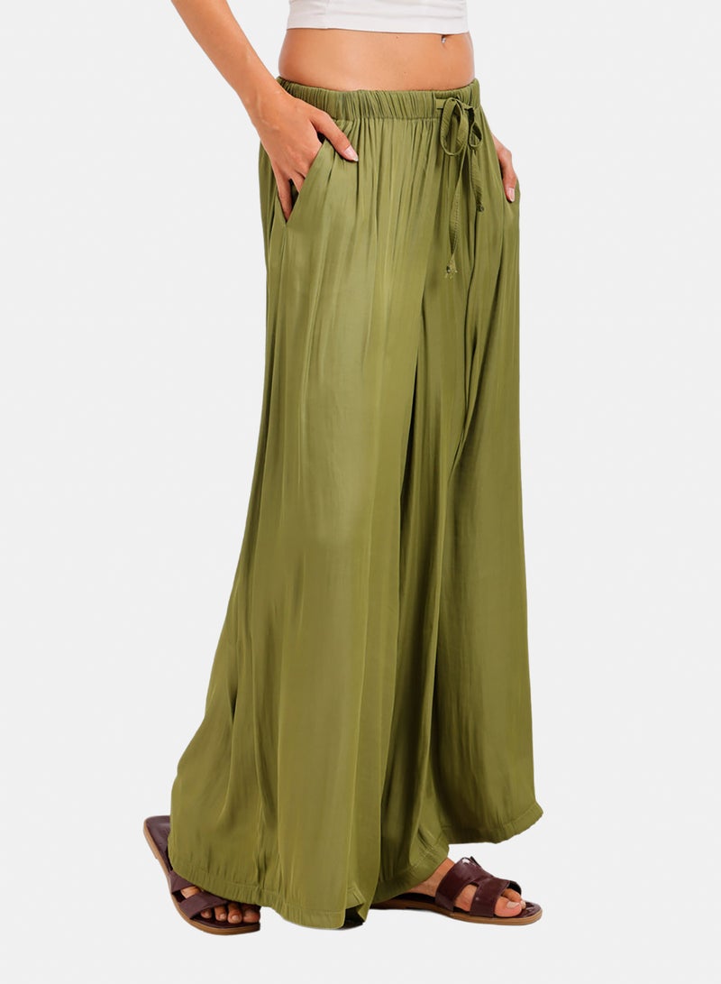 Carina Wide Leg Palazzo Pants - Image 2