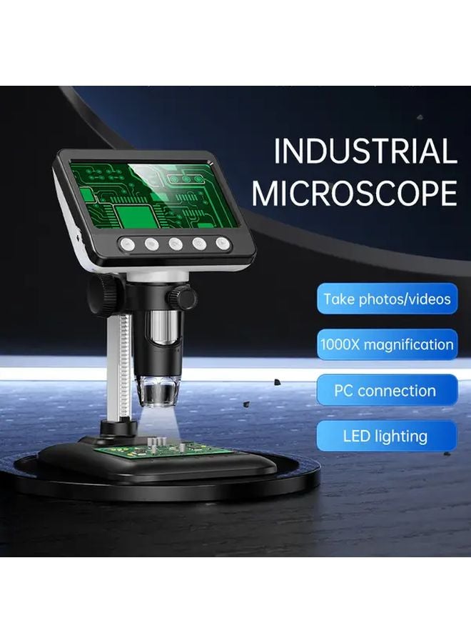 4.3 Inch 1000X Digital Microscope With 8 LED Illumination USB Powered - Image 3