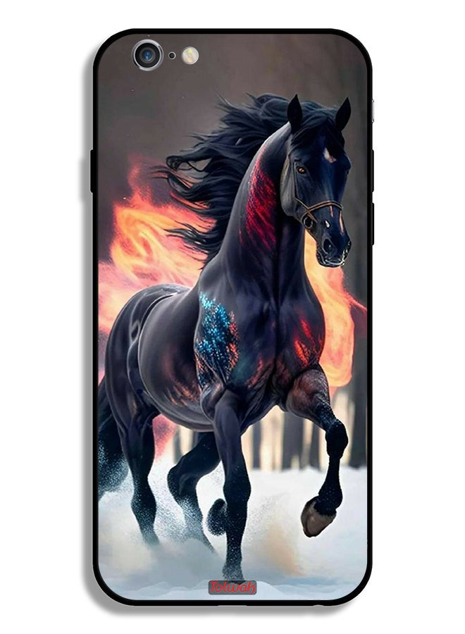 Tolwak حافظة حماية آبل آيفون 6 بلس/6s بلس حصان Hd - Image 2