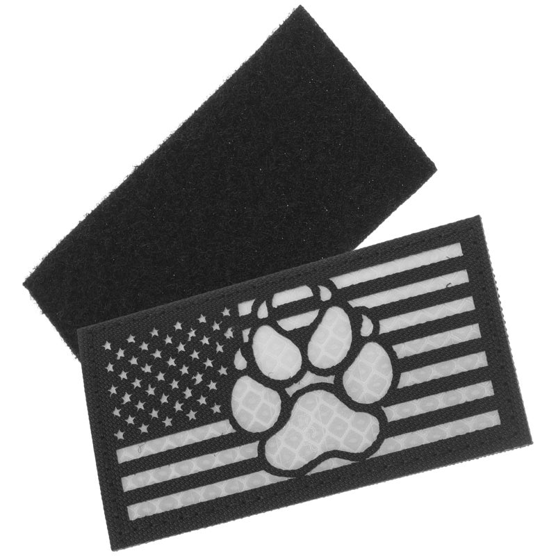 Dog Training Patch Embroidered Dog Vest Patch Nylon Dog Applique for Vest Leash - Image 1