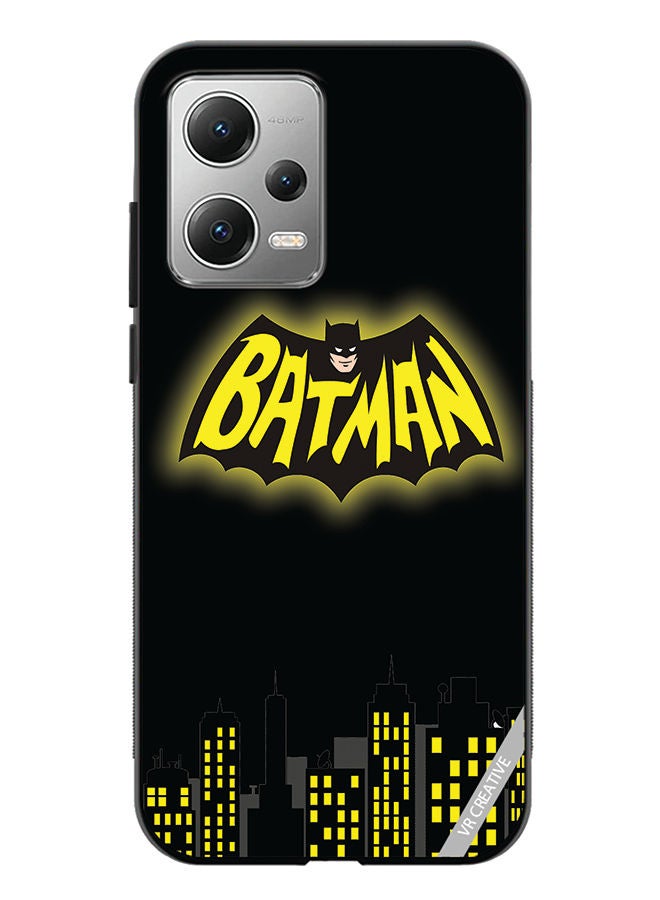 VR CREATIVE Protective Case Cover For Xiaomi Redmi Note 12 Batman Design Multicolour - Image 1