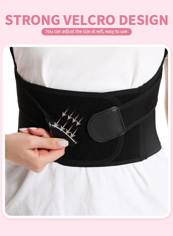 UETEEY Posture Corrector for Women and Men, Adjustable Shoulder Straightener, Back Support Brace, Upper Spine scoliosis, hunchback Black Medium - Image 4