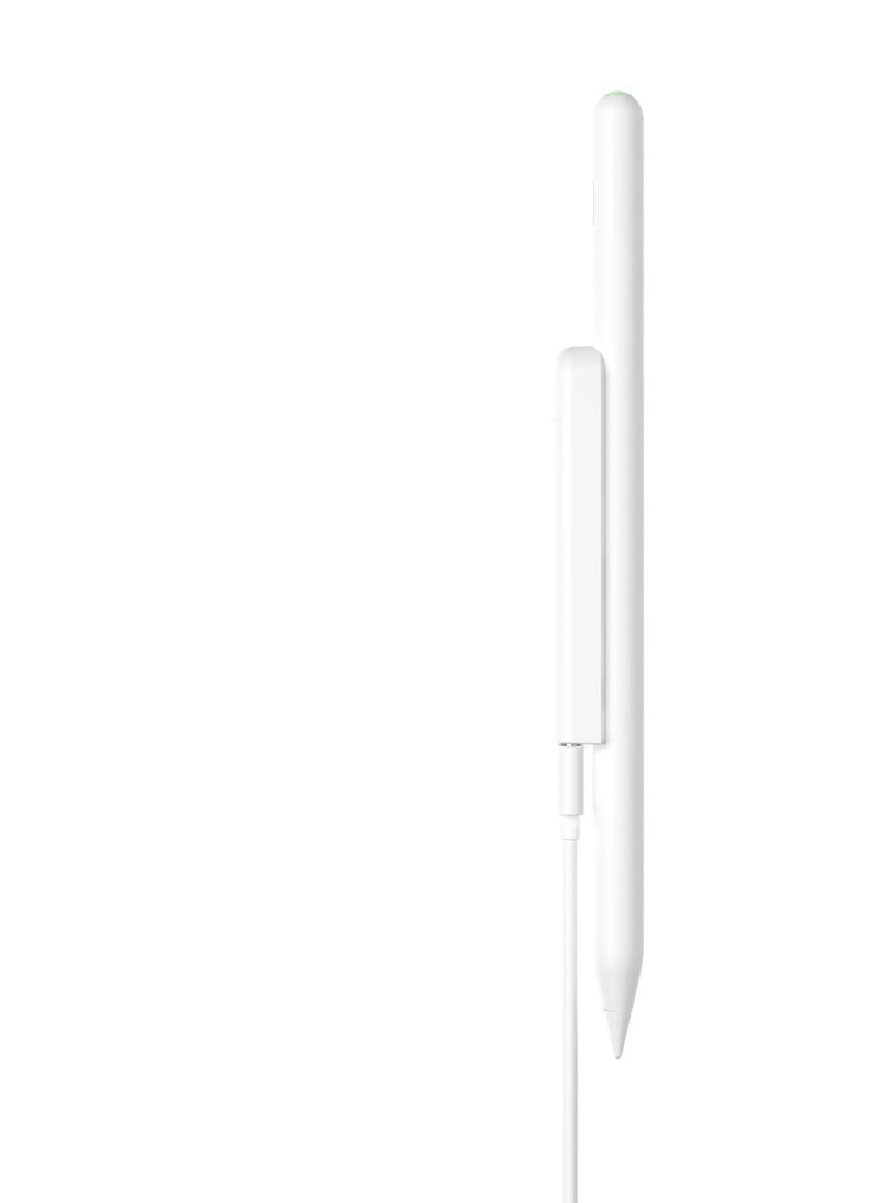بروتيكت قلم ايباد W12 لأجهزة iPad Pro / Air / 11th Gen / Mini مع تقنية رفض الكف - شحن مغناطيسي، دقة عالية، قلم للرسم والكتابة وتدوين الملاحظات - Image 3