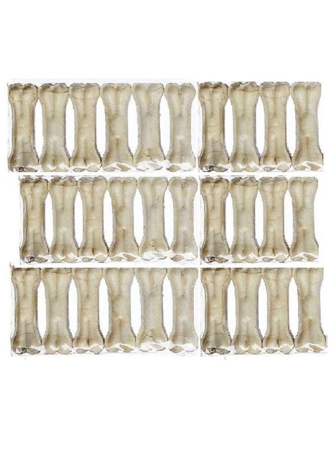 Eagle Pets Healthy Dog Raw Hide Chew Bone 3 Inches (Pack of 30 Bones), Dog Treats. - Image 1
