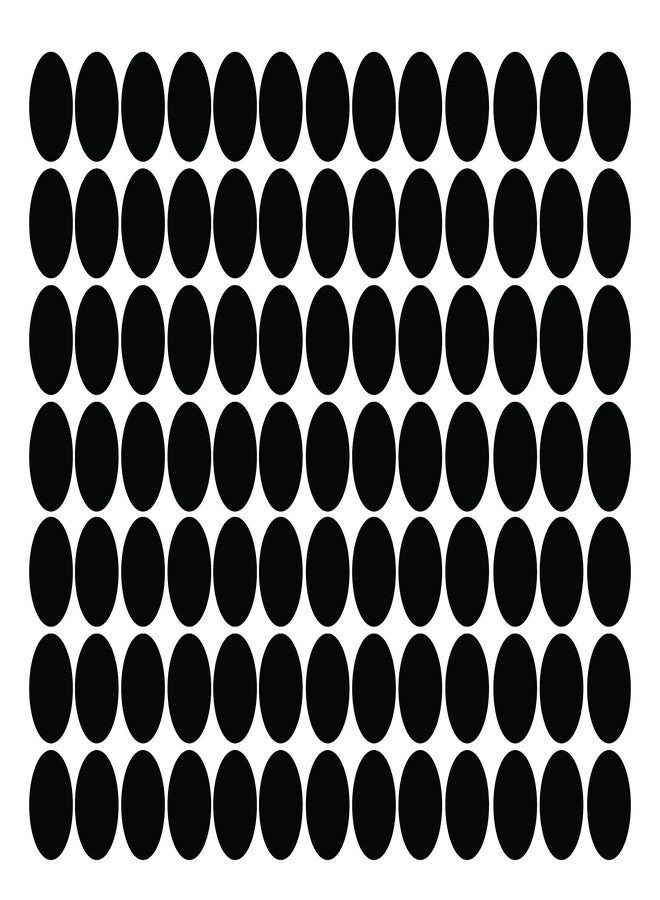 JURUOXIN 91 Pieces Waterproof Chalkboard Stickers Labels with Pen Adhesive Blackboard Stickers for Jar Label, Food Storage Labels, Weddings and Organize Your Home & Kitchen (4cm x 4cm, Black) - Image 3