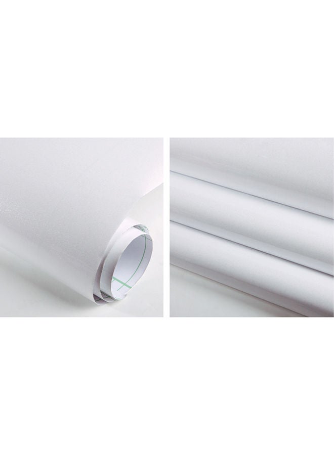 نيبمينينت ورق لزينة الجدران ذاتي اللصق ومضاد للماء أبيض - Image 1