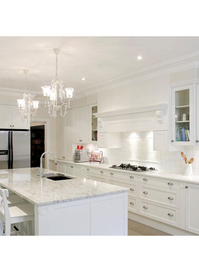 نيبمينينت ورق لزينة الجدران ذاتي اللصق ومضاد للماء أبيض - Image 2