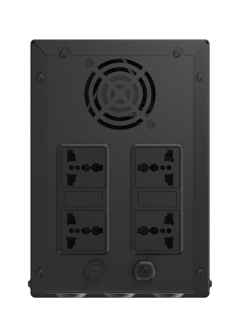 NCTS QSTROM PRO 3000VA (3000VA/1800W) UPS تفاعلي للألعاب - Image 2