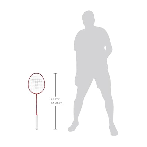 TANSO Raion SS Strung Badminton Racket (34 Lbs Tension, Recommended by Padukone School of Badminton, 77 Grams Ultra Light Weight Full Carbon Fiber with Premium Strings and Full Racquet Cover) - Image 5
