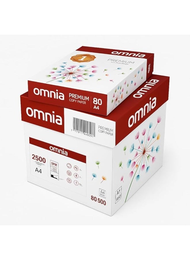 Pack Of 5 A4 Copying And Printing Paper A4