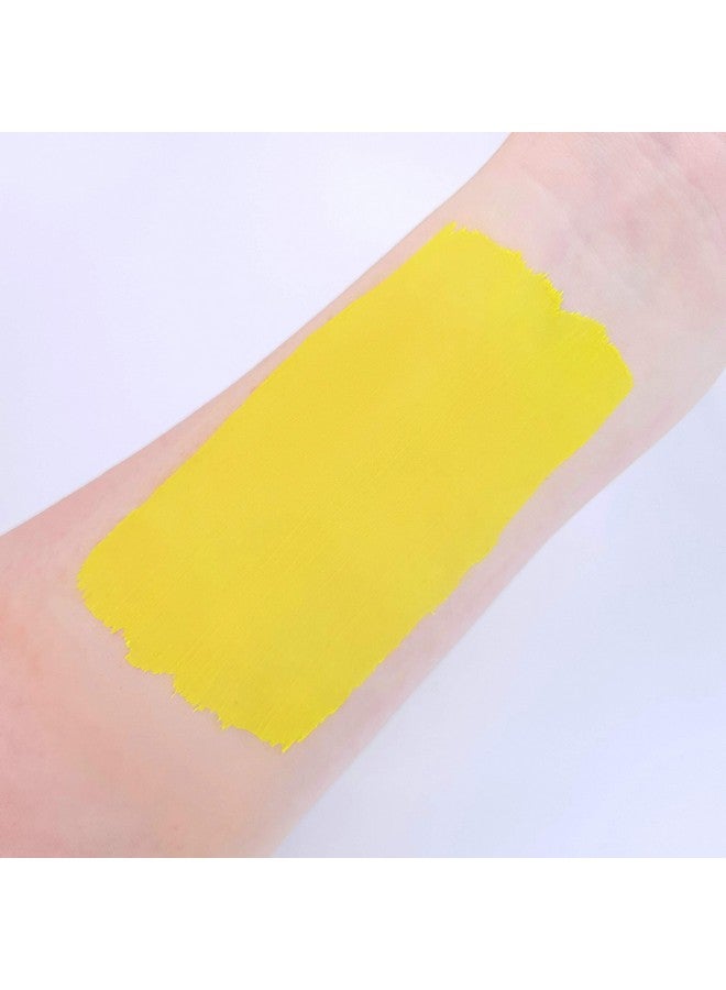 مون جلو أوعية الكيك لطلاء الوجه والجسم من برو إنتنس نيون بالأشعة فوق البنفسجية من مون جلو، مكياج طلاء الوجه الاحترافي ذو الأساس المائي للبالغين والأطفال، 1.26 أونصة - Image 2