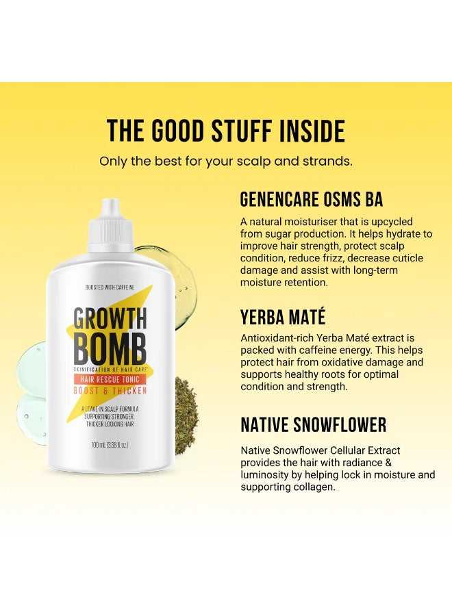 Growth Bomb Hair Growth Scalp Tonic 100ml - Image 2