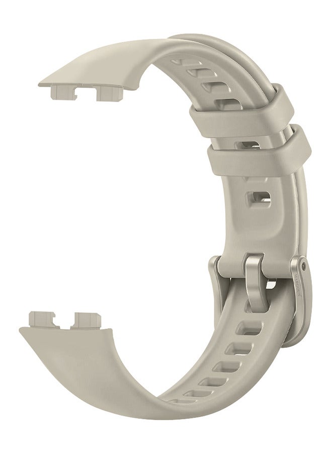 Huawei Band 8 and Band 9 Watch Band for Men Women Sport Watch Strap Lightweight Silicone Replacement Band Grey - Image 1