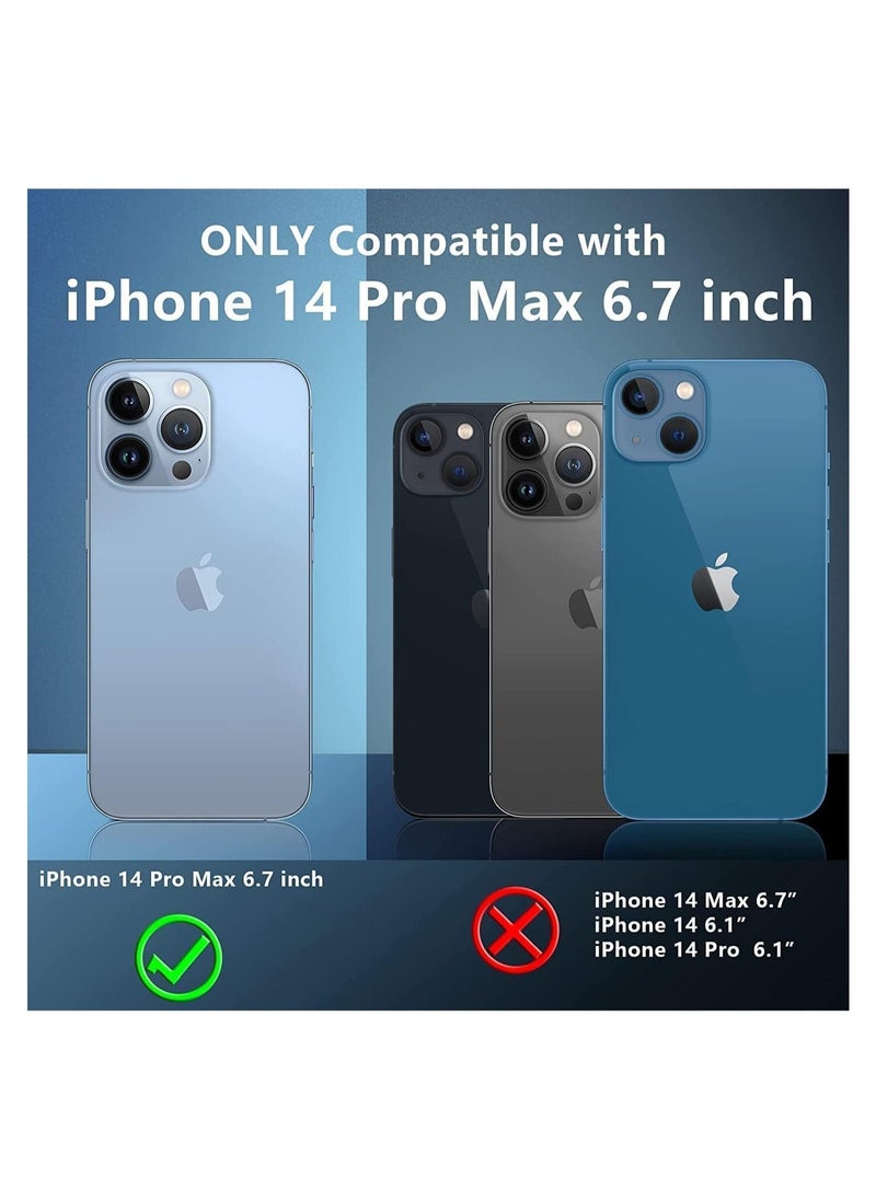 Raxoom Foldable Silicone Magnetic Finger Strap and Hand Grip Back Case Cover For iPhone 14 Pro Max Green - Image 2