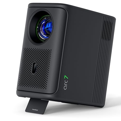 Lumio Arc 7 Portable Home Projector | Official Google TV + Netflix | Native 1080p Full HD | Sealed Light Engine | 400 ANSI Lumens | 4K Support | Auto Keystone | Dolby Audio | 16W Bluetooth Speaker - Image 1