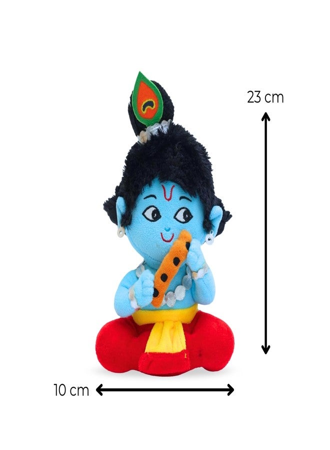 Panda's Box Mantra Chanting Baby Krishna, Hanuman, Ganesha & Shiva | Interactive Musical Soft Stuffed Plush Toy | Non-Toxic, Safe | Best Birthday Gift for Newborn Kids (Boys, Girls) | Pack of 4-Small - Image 5