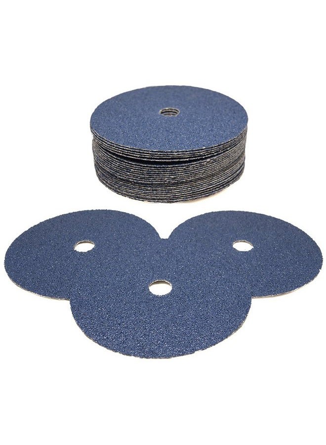 Benchmark Abrasives 7 Inch Sanding Discs Zirconia Resin Fiber Grinding Disc for Grinding, Stripping on Wood, Fiberglass, Steel, Metal, 7/8" Arbor Angle Grinder Sanding Disc, 25 Pack - 60 Grit - Image 3