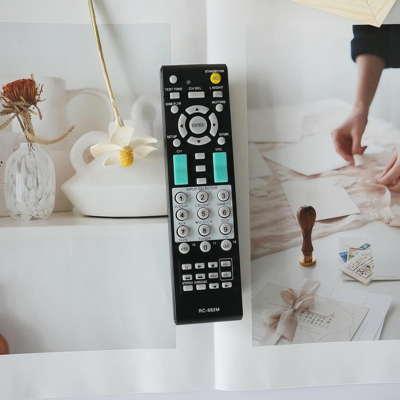 Universal Replacement Remote Controller Compatible for Onkyo A/V Receiver TX-NR808 TX-NR818 TX-NR828 TX-DS494 SR501 SR502 SR504 SR603 - Image 4
