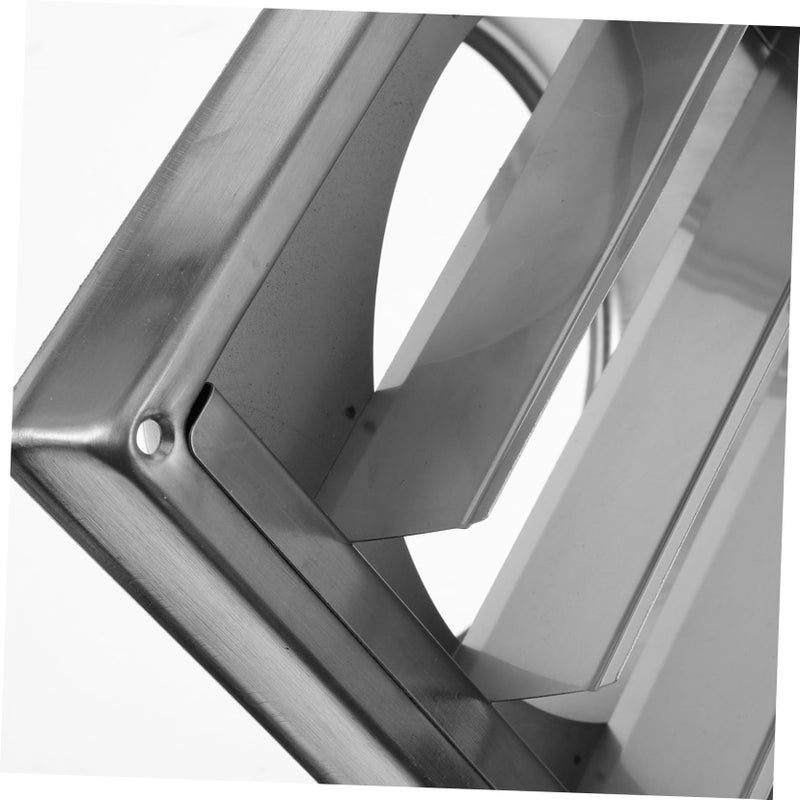 Stainless Steel Dryer Vent Cover Louvered Outdoor Weatherproof RV Vent Cap - Image 5
