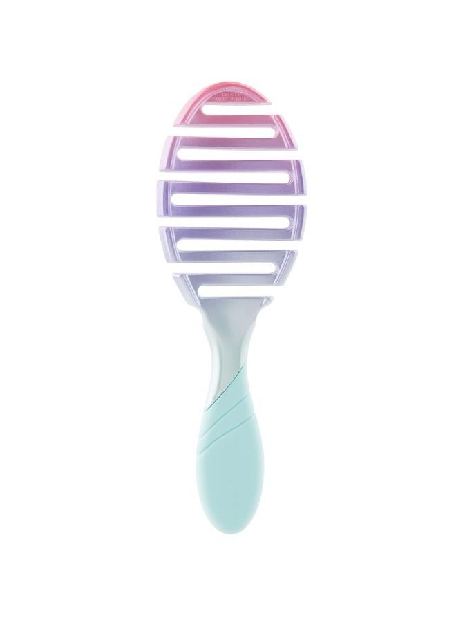 Wet brush Wet Pro Flex Dry Ombre, Millennial, Flexible Vented, Faster Drying, Comfortable Contouring, Scalp, Safe Heatflex, Bristles, Blow Drying, Open Vented Design, Quick Moisture Removal  - Image 3
