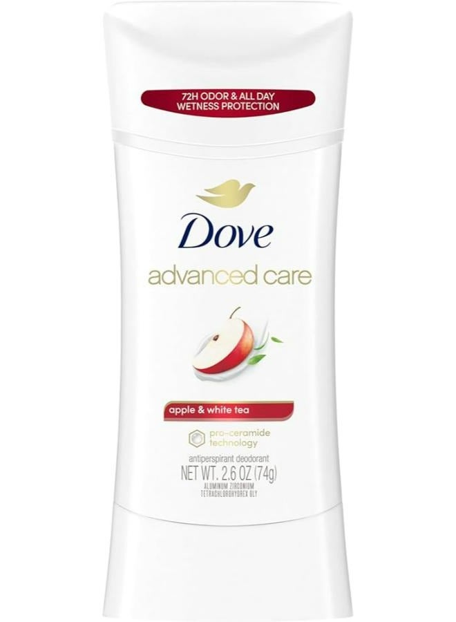 Dove Advanced Care 48h Antiperspirant Deodorant Apple And White Tea 74 g