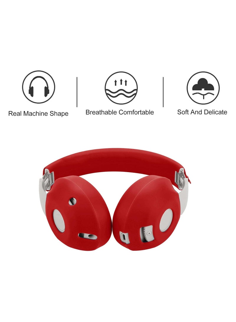 عام مجموعة واقية من السيليكون 2 في 1 لسماعات Beats Studio Pro - أغطية وسادات أذن مقاومة للخدوش/غطاء عصابة رأس بسحاب - Image 3