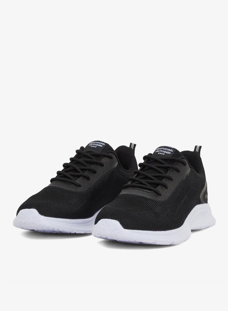 Styli Solid Lace Up Sneakers - Image 2