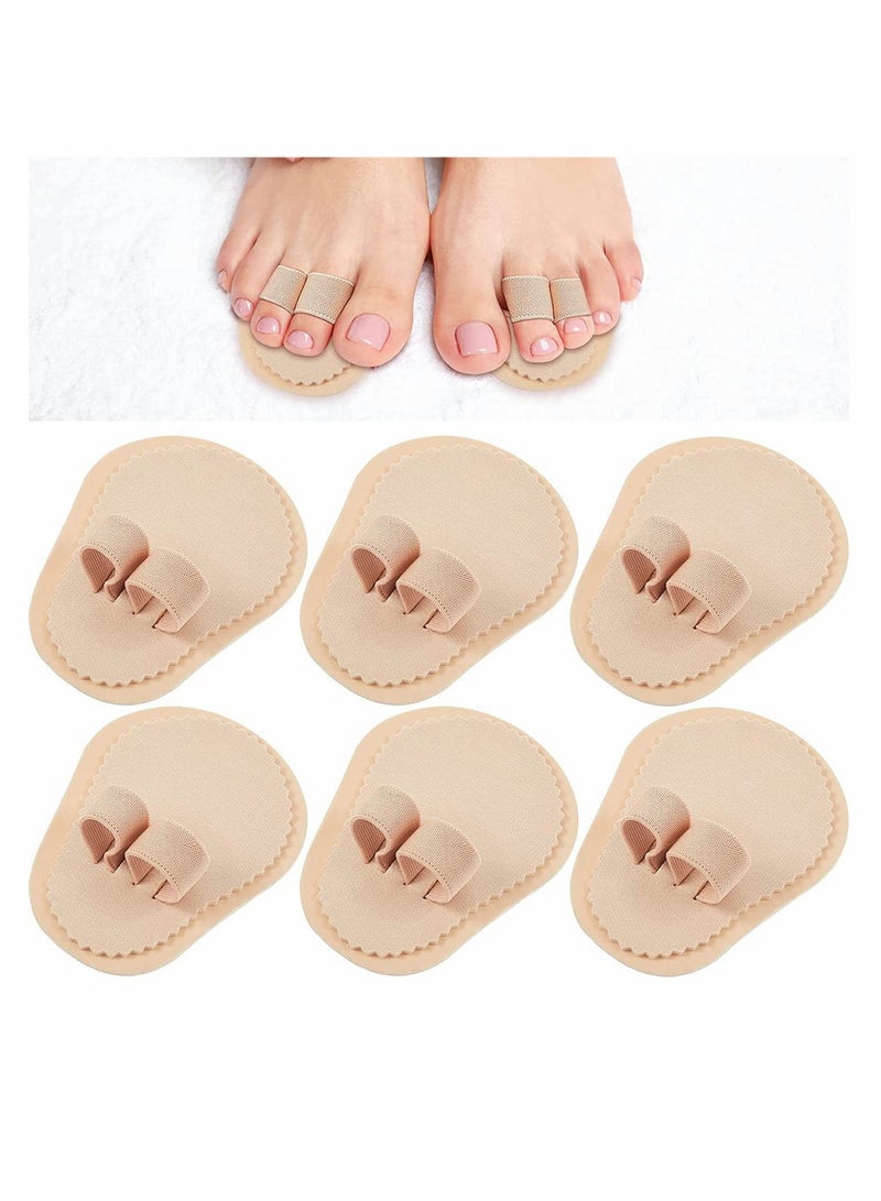 Generic 6 Pieces Toe Separator for Crooked Toes Relief Alleviates Foot Pain Ideal for High Heels and Sneakers  - Image 1