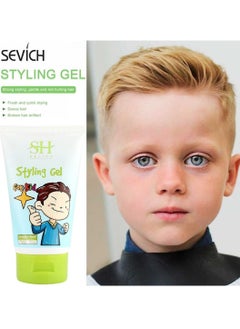 Sevich Hair Styling Gel For Kids Plant Based Hair Styling Gel For Toddlers Kids Babies Natural Safe For Small Boys & Girls With No Sulfates & Cruelty Free Gel Suitable For All Hair 125ml  - Image 2