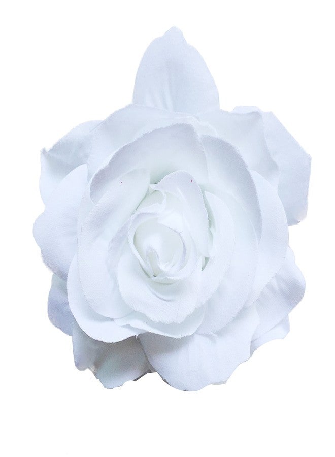 Geek-M Hair Flower Clips Brooch Boutique Hair Accessories Bohemia Hairpins for Women Girls (White) 1 Count (Pack of 1) - Image 1