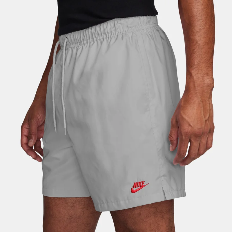 Nike Grey Men's Club Woven Flow Shorts for Men | Best Price UAE