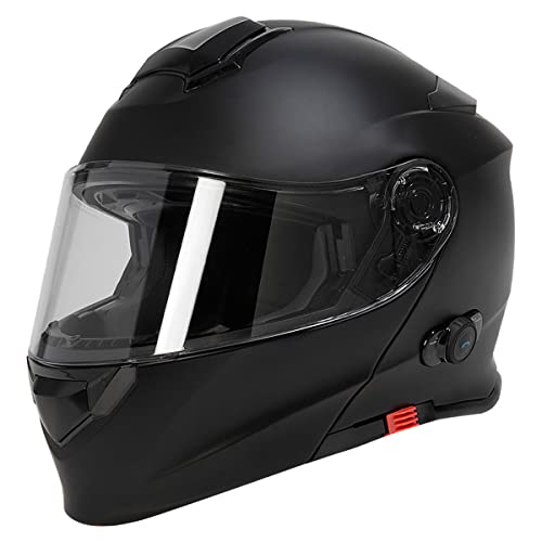 TORC Unisex-adult full-face-helmet-style T28B Bluetooth Integrated Motorcycle Helmet With Graphic (Matte Black,X-Large),1 Pack - Image 1