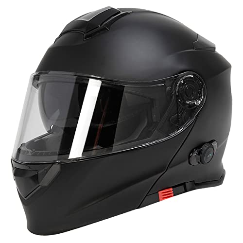TORC Unisex-adult full-face-helmet-style T28B Bluetooth Integrated Motorcycle Helmet With Graphic (Matte Black,X-Large),1 Pack - Image 2
