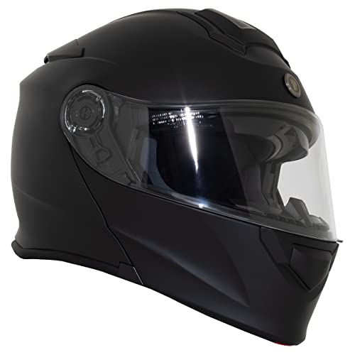 TORC Unisex-adult full-face-helmet-style T28B Bluetooth Integrated Motorcycle Helmet With Graphic (Matte Black,X-Large),1 Pack - Image 5