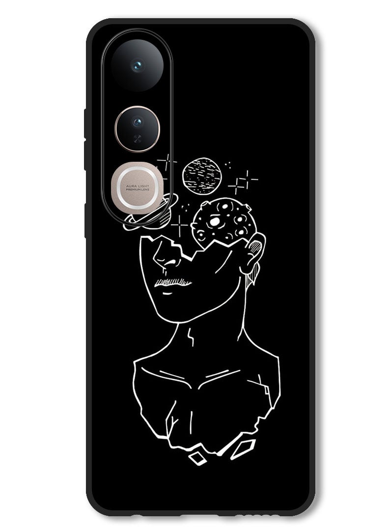 Theodor Case Compatible with Vivo V50 Lite Protection Shockproof Bumper Cover Women Art - Image 1